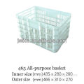 LD-465 plastic stackable turnover crate